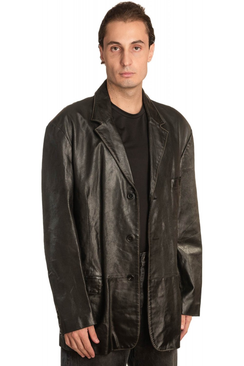 Γνήσιο Ανδρικό Δερμάτινο Σακάκι - Α321 Γνήσιο Ανδρικό Δερμάτινο Σακάκι - Α321