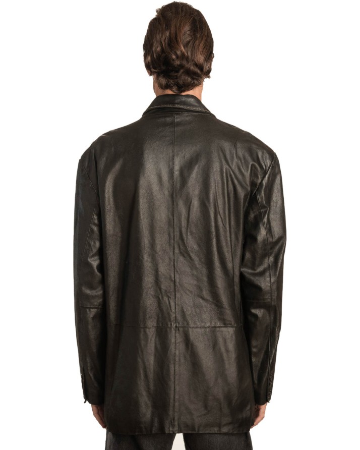 Γνήσιο Ανδρικό Δερμάτινο Σακάκι - Α321