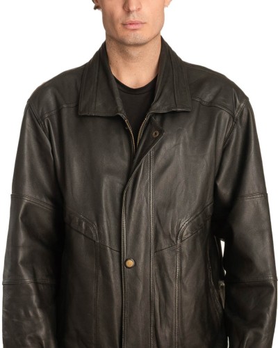 Γνήσιο Ανδρικό Δερμάτινο Μπουφάν - A322