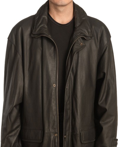 Γνήσιο Ανδρικό Δερμάτινο Μπουφάν - A325