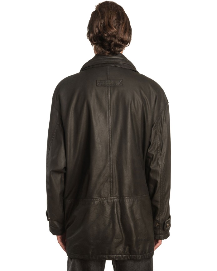Γνήσιο Ανδρικό Δερμάτινο Μπουφάν - A325