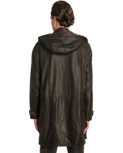 Γνήσιο Ανδρικό Δερμάτινο Μπουφάν - A337