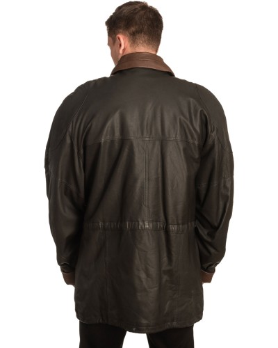 Γνήσιο Ανδρικό Δερμάτινο Μπουφάν - A354
