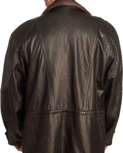 Γνήσιο Ανδρικό Δερμάτινο Μπουφάν - A358