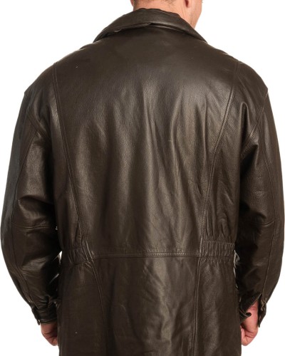 Γνήσιο Ανδρικό Δερμάτινο Μπουφάν - A360