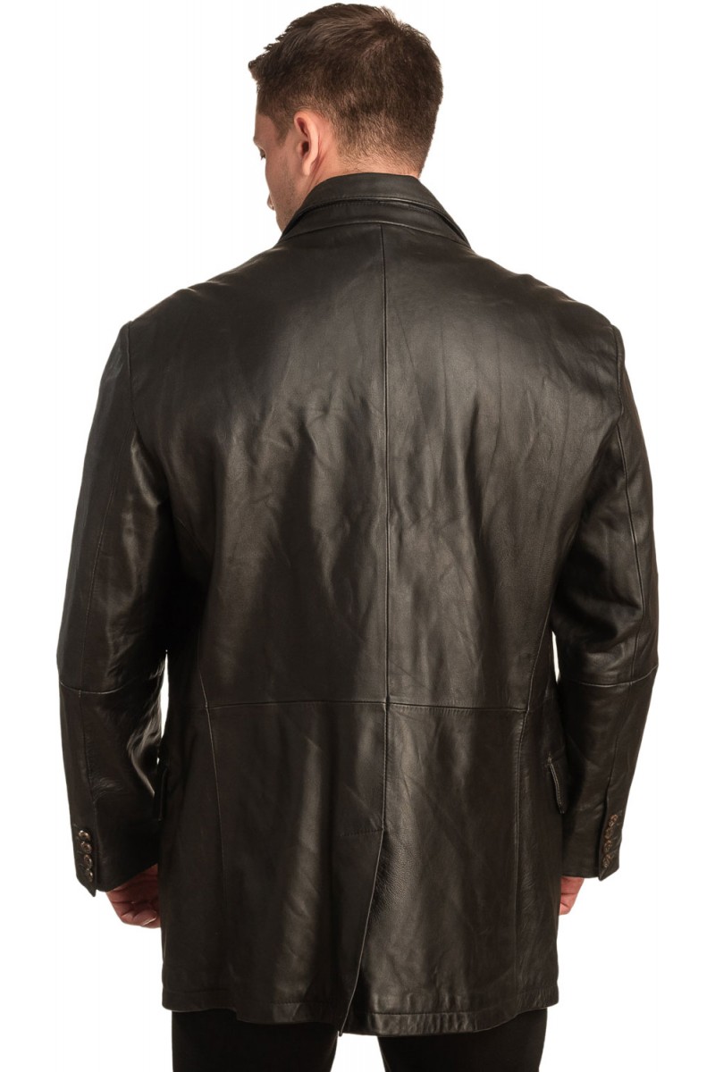 Γνήσιο Ανδρικό Δερμάτινο Σακάκι - Α362 Γνήσιο Ανδρικό Δερμάτινο Σακάκι - Α362