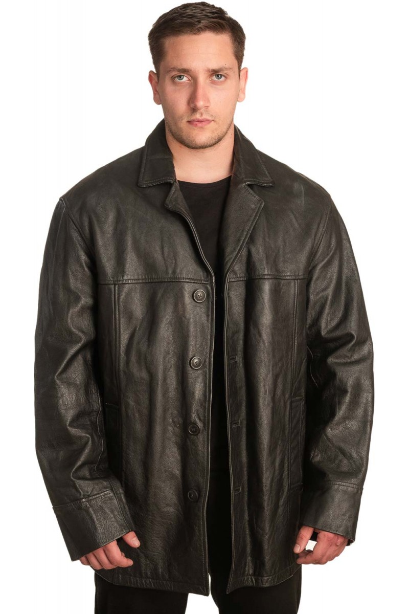 Γνήσιο Ανδρικό Δερμάτινο Σακάκι - Α369 Γνήσιο Ανδρικό Δερμάτινο Σακάκι - Α369