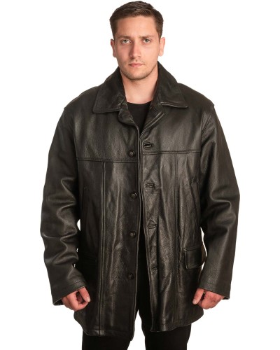 Γνήσιο Ανδρικό Δερμάτινο Μπουφάν – A370