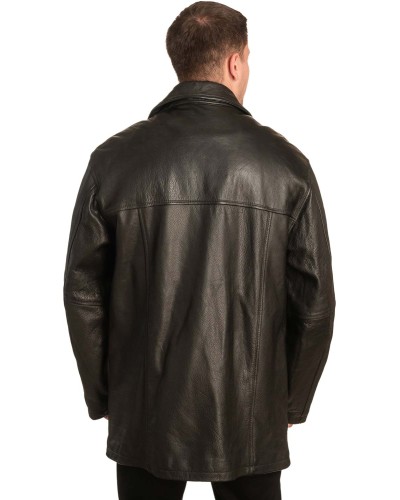 Γνήσιο Ανδρικό Δερμάτινο Μπουφάν – A370