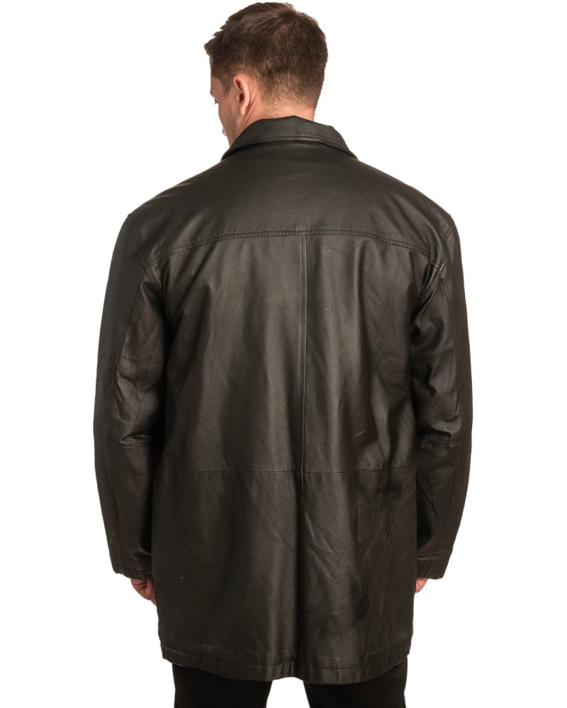 Γνήσιο Ανδρικό Δερμάτινο Μπουφάν – A372