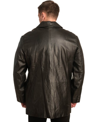 Γνήσιο Ανδρικό Δερμάτινο Σακάκι - A376