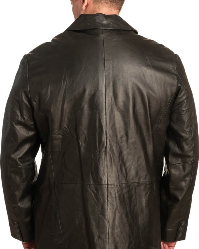 Γνήσιο Ανδρικό Δερμάτινο Σακάκι - A376