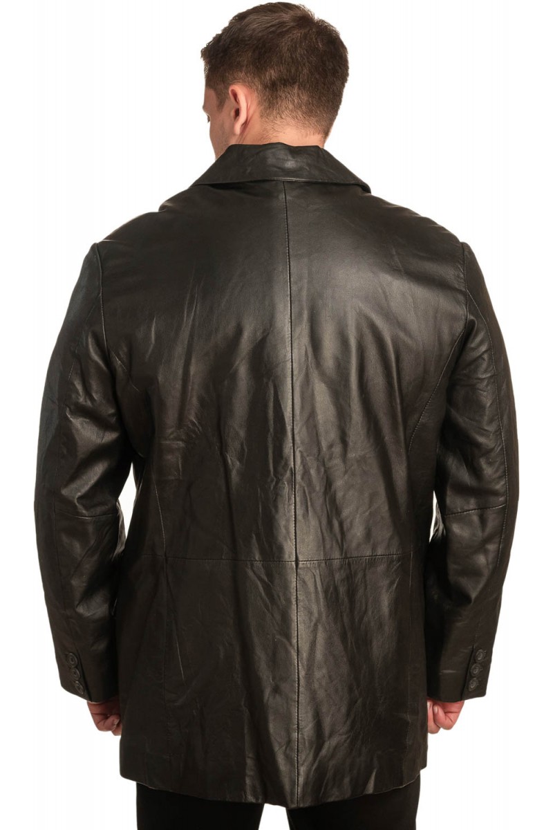 Γνήσιο Ανδρικό Δερμάτινο Σακάκι - A376 Γνήσιο Ανδρικό Δερμάτινο Σακάκι - A376