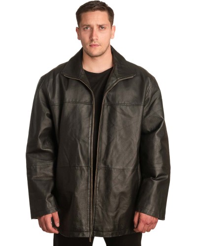 Γνήσιο Ανδρικό Δερμάτινο Μπουφάν – A386