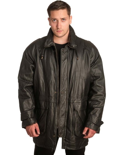 Γνήσιο Ανδρικό Δερμάτινο Μπουφάν – A394