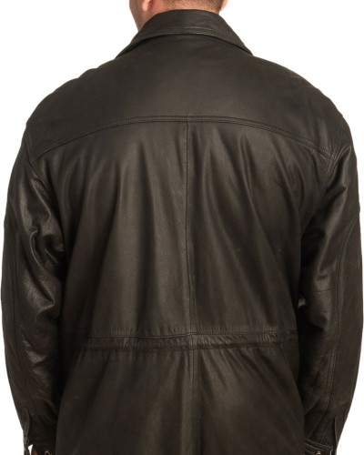 Γνήσιο Ανδρικό Δερμάτινο Μπουφάν – A395