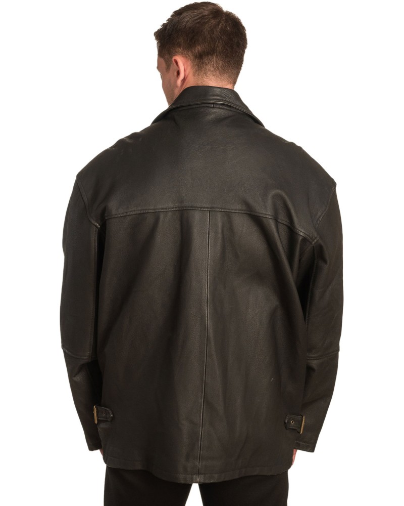 Γνήσιο Ανδρικό Δερμάτινο Μπουφάν – A396