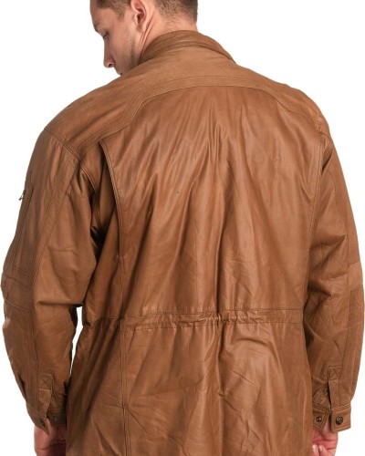 Γνήσιο Ανδρικό Δερμάτινο Μπουφάν – A399