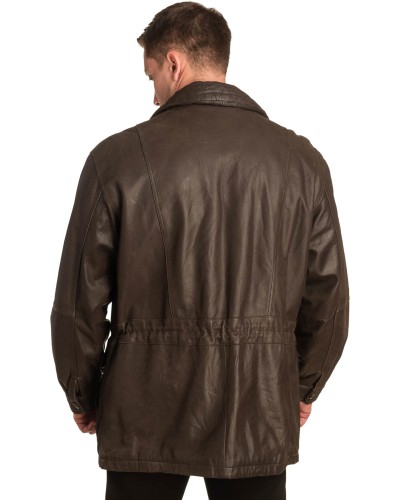 Γνήσιο Ανδρικό Δερμάτινο Μπουφάν – A400