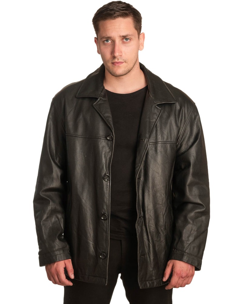 Γνήσιο Ανδρικό Δερμάτινο Σακάκι - Α401