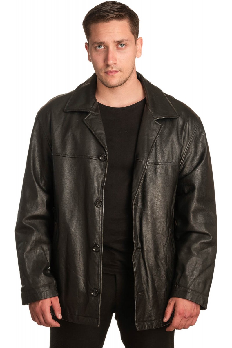 Γνήσιο Ανδρικό Δερμάτινο Σακάκι - Α401 Γνήσιο Ανδρικό Δερμάτινο Σακάκι - Α401