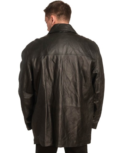 Γνήσιο Ανδρικό Δερμάτινο Μπουφάν – A403