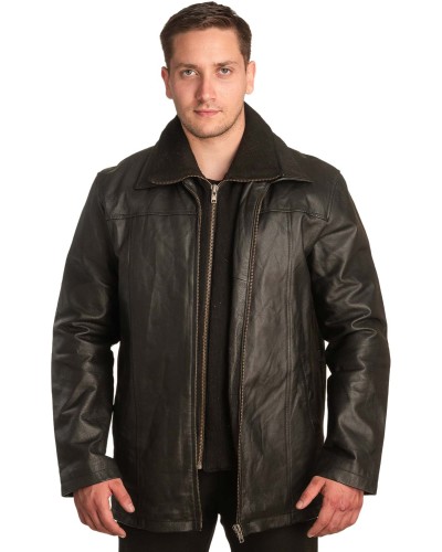 Γνήσιο Ανδρικό Δερμάτινο Μπουφάν – A405