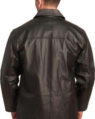 Γνήσιο Ανδρικό Δερμάτινο Μπουφάν – A407