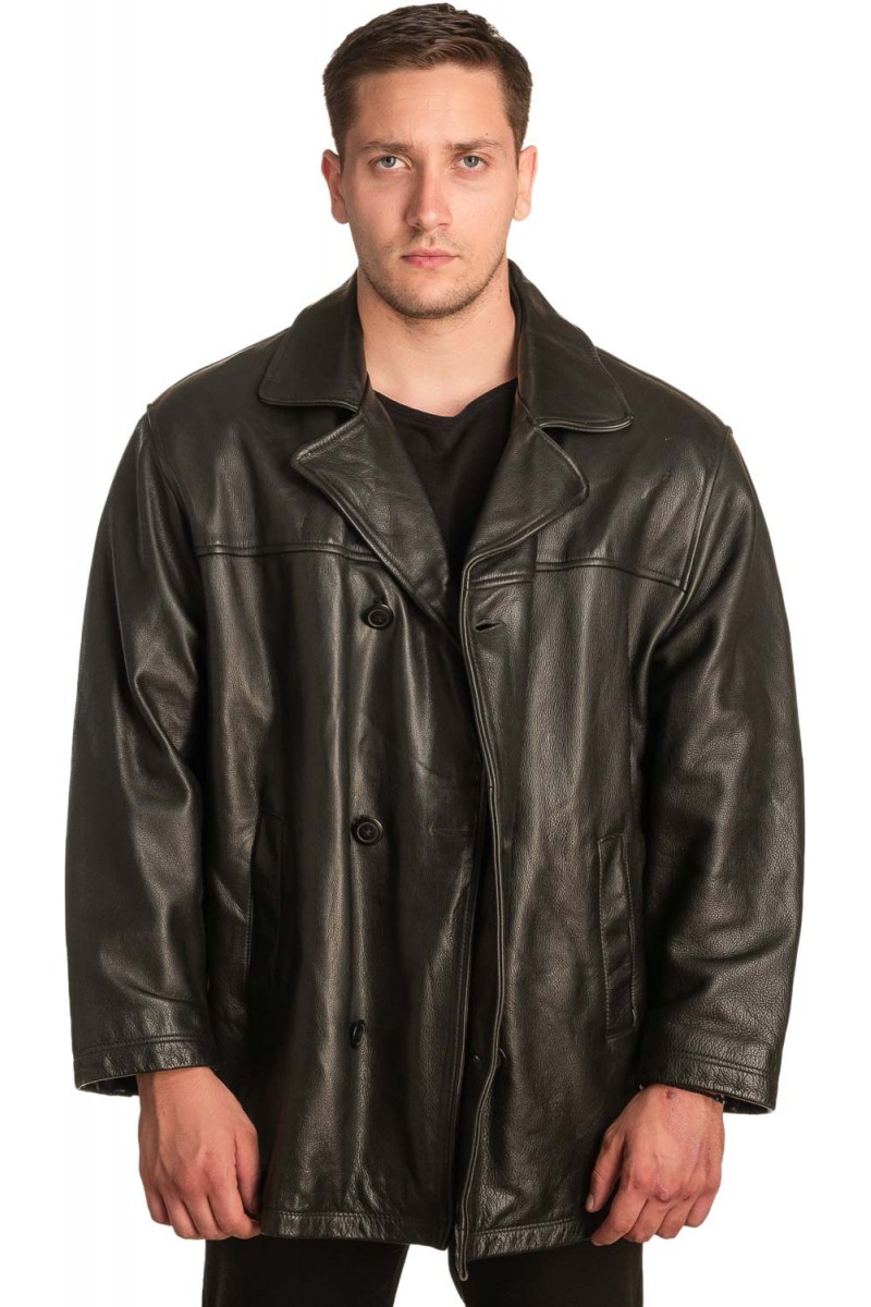 Γνήσιο Ανδρικό Δερμάτινο Σακάκι - Α410 Γνήσιο Ανδρικό Δερμάτινο Σακάκι - Α410