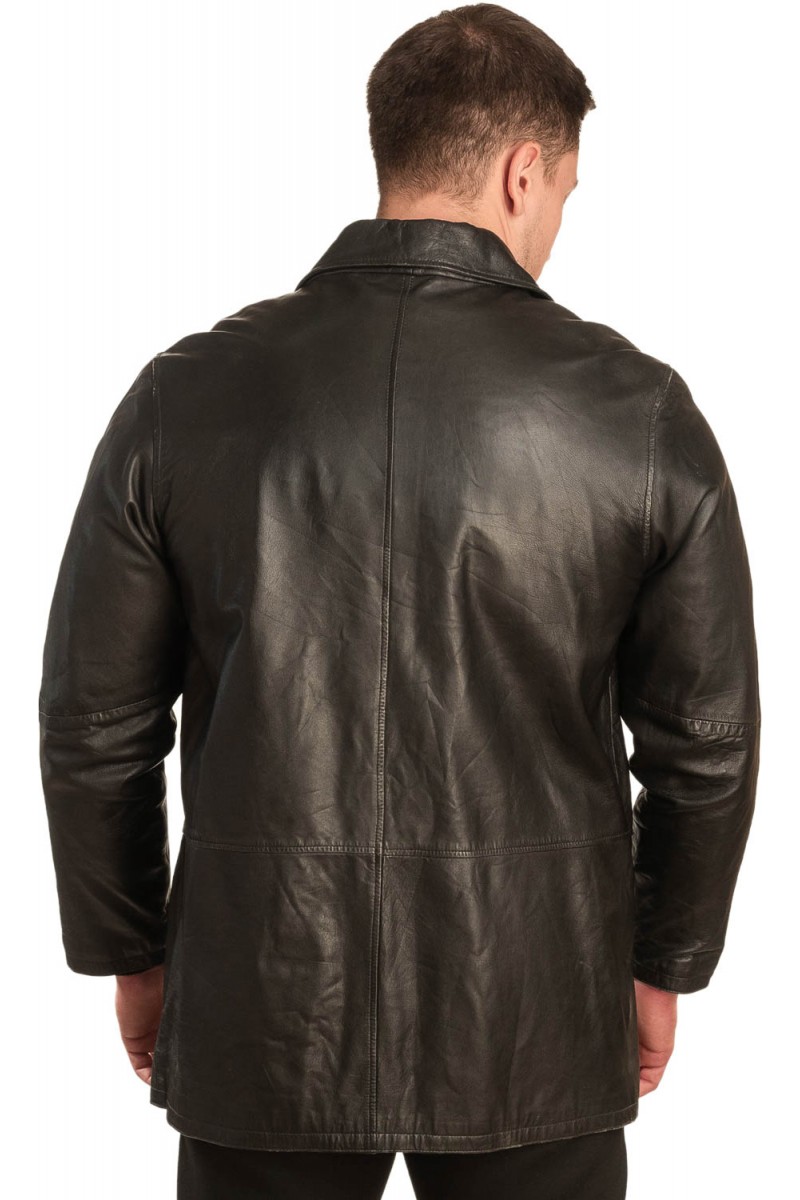 Γνήσιο Ανδρικό Δερμάτινο Σακάκι - Α411 Γνήσιο Ανδρικό Δερμάτινο Σακάκι - Α411