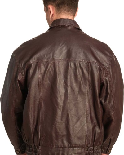 Γνήσιο Ανδρικό Δερμάτινο Μπουφάν – A415