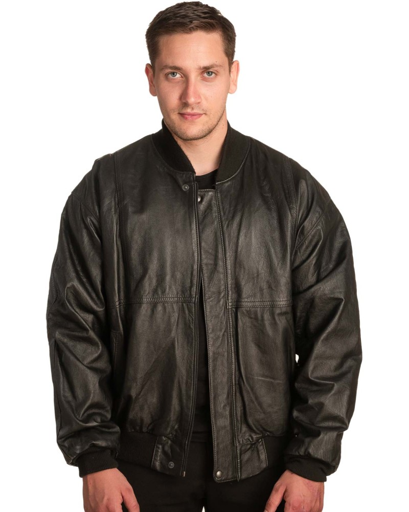 Γνήσιο Ανδρικό Δερμάτινο Μπουφάν – A417
