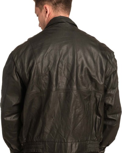 Γνήσιο Ανδρικό Δερμάτινο Μπουφάν – A422