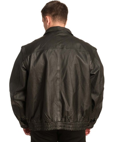 Γνήσιο Ανδρικό Δερμάτινο Μπουφάν – A424