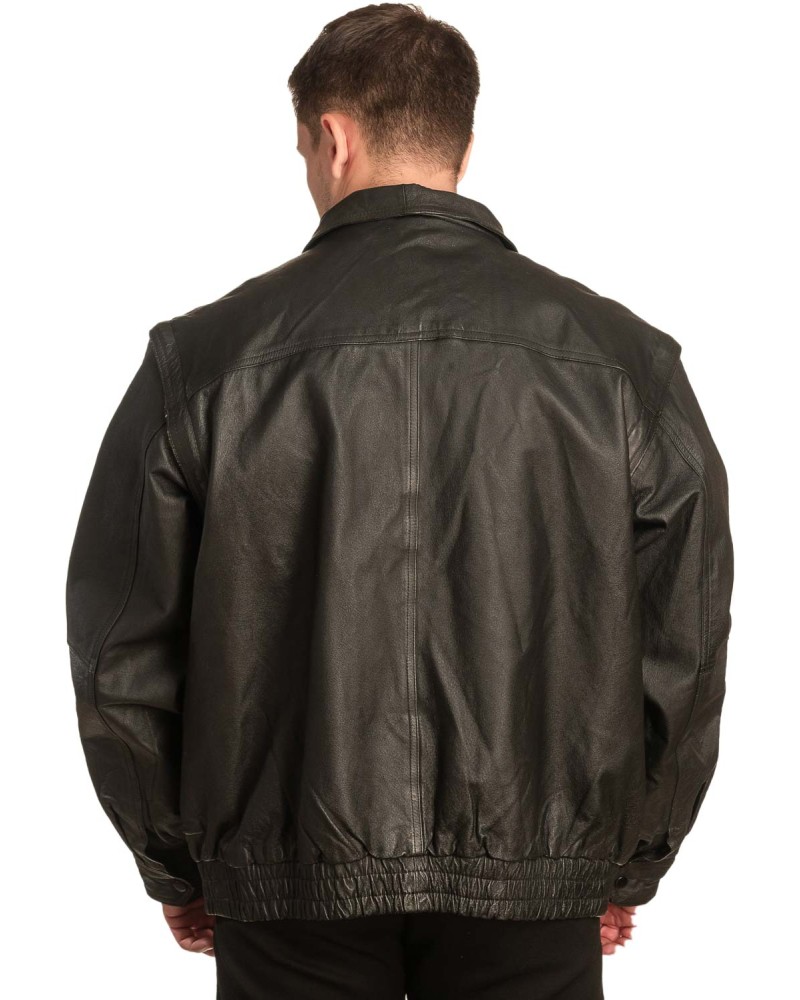 Γνήσιο Ανδρικό Δερμάτινο Μπουφάν – A424