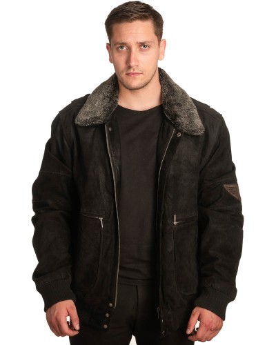 Γνήσιο Ανδρικό Δερμάτινο Μπουφάν – A425