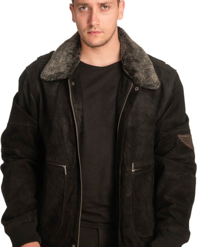 Γνήσιο Ανδρικό Δερμάτινο Μπουφάν – A425
