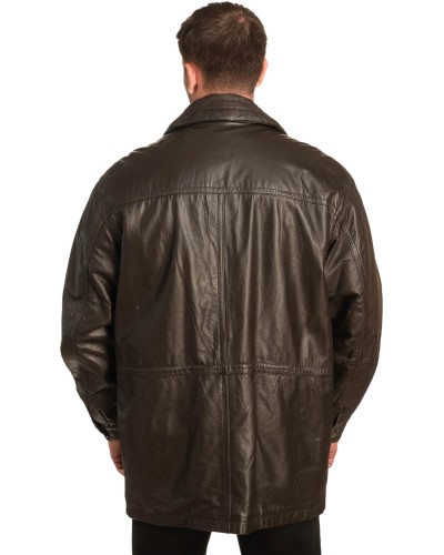 Γνήσιο Ανδρικό Δερμάτινο Μπουφάν – A434