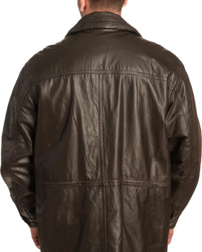 Γνήσιο Ανδρικό Δερμάτινο Μπουφάν – A434