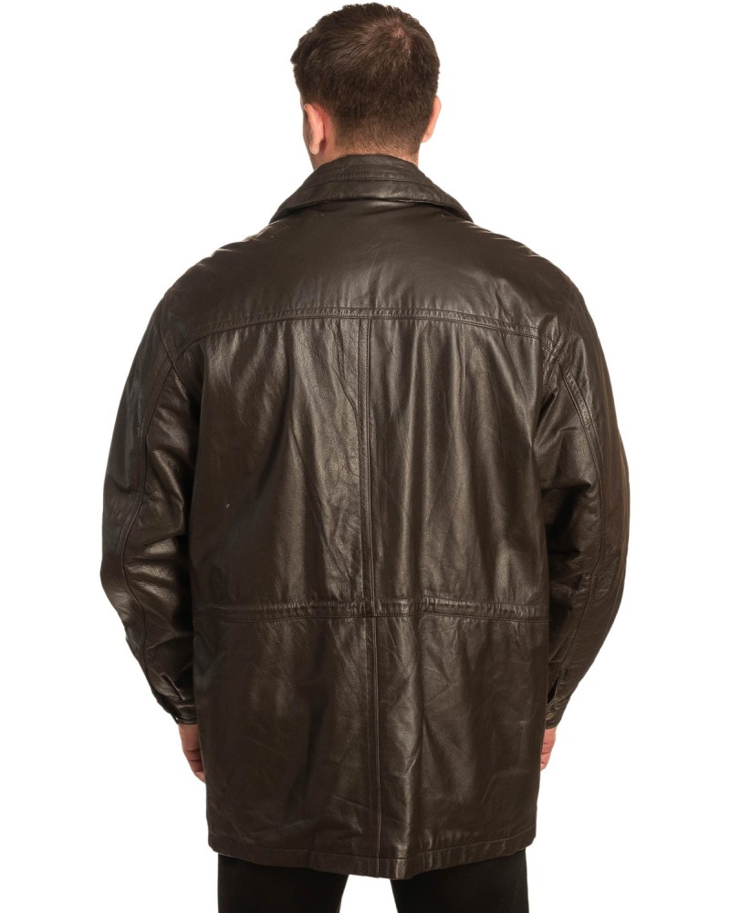 Γνήσιο Ανδρικό Δερμάτινο Μπουφάν – A434