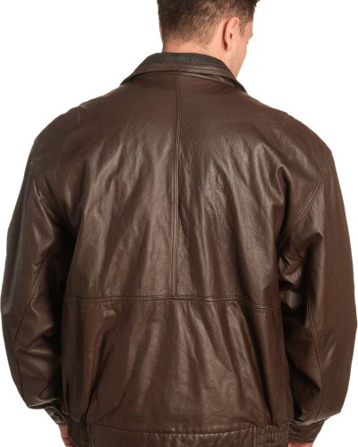 Γνήσιο Ανδρικό Δερμάτινο Μπουφάν – A438