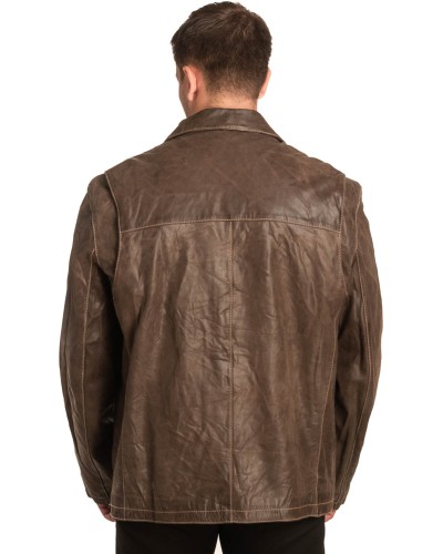 Γνήσιο Ανδρικό Δερμάτινο Σακάκι - Α441