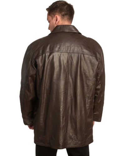 Γνήσιο Ανδρικό Δερμάτινο Μπουφάν – A442