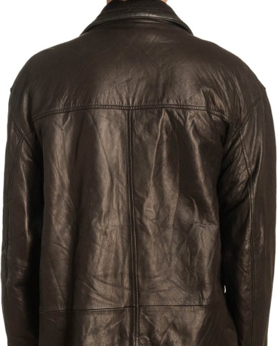  Γνήσιο Ανδρικό Δερμάτινο Μπουφάν - A447