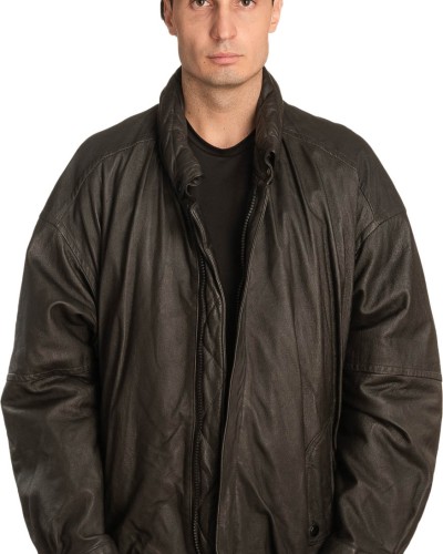 Γνήσιο Ανδρικό Δερμάτινο Μπουφάν – A451
