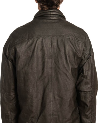 Γνήσιο Ανδρικό Δερμάτινο Μπουφάν – A451