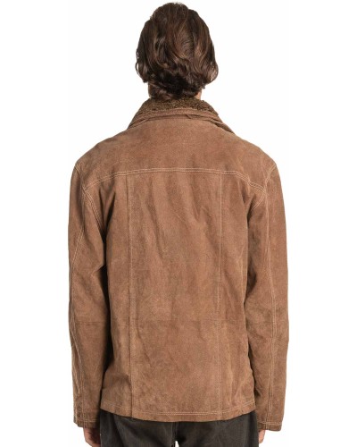 Γνήσιο Ανδρικό Δερμάτινο Μπουφάν – A459