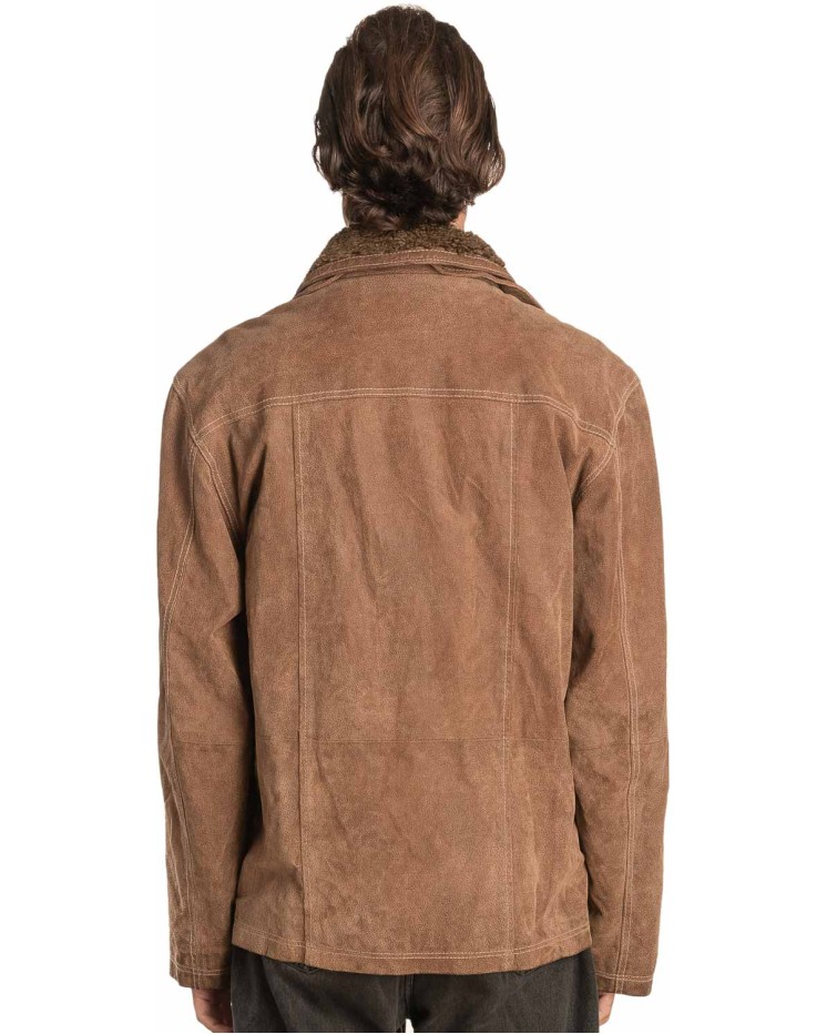 Γνήσιο Ανδρικό Δερμάτινο Μπουφάν – A459