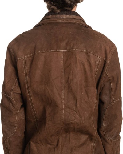 Γνήσιο Ανδρικό Δερμάτινο Μπουφάν – A461