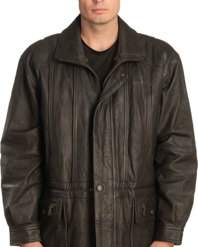 Γνήσιο Ανδρικό Δερμάτινο Μπουφάν – A462